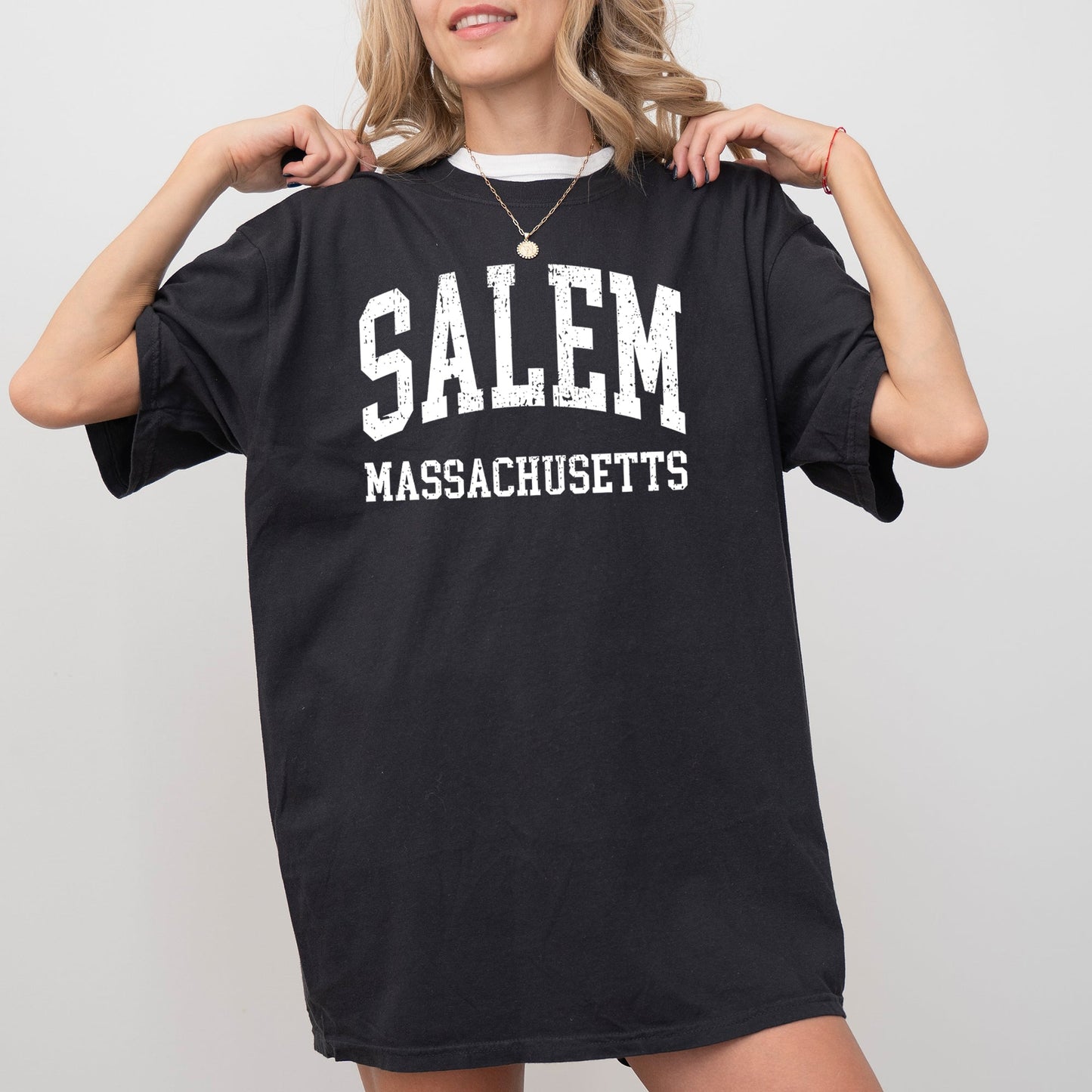 Salem Massachusetts T-Shirt – Comfort Colors Witch City Graphic Tee
