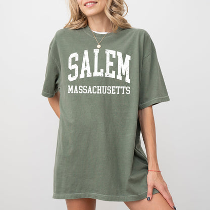 Salem Massachusetts T-Shirt – Comfort Colors Witch City Graphic Tee