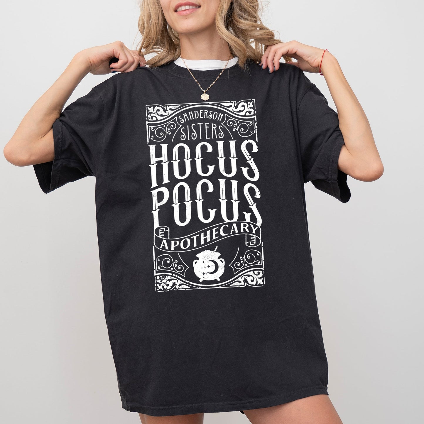 Hocus Pocus Apothecary T-Shirt – Comfort Colors Halloween Graphic Tee