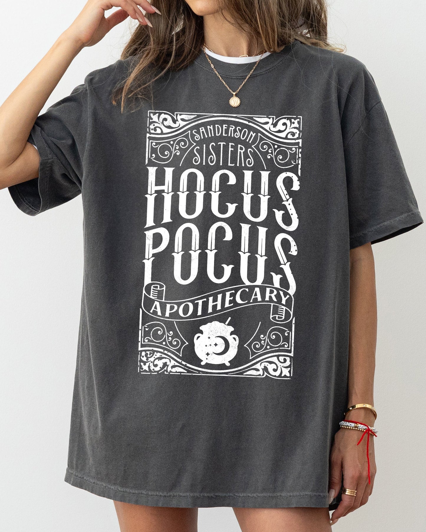 Hocus Pocus Apothecary T-Shirt – Comfort Colors Halloween Graphic Tee