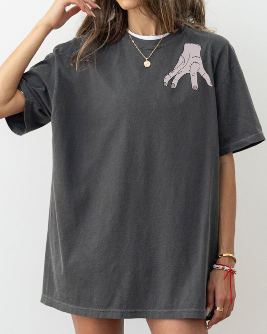 Thing Addams Family T-Shirt – Comfort Colors Halloween Graphic Tee