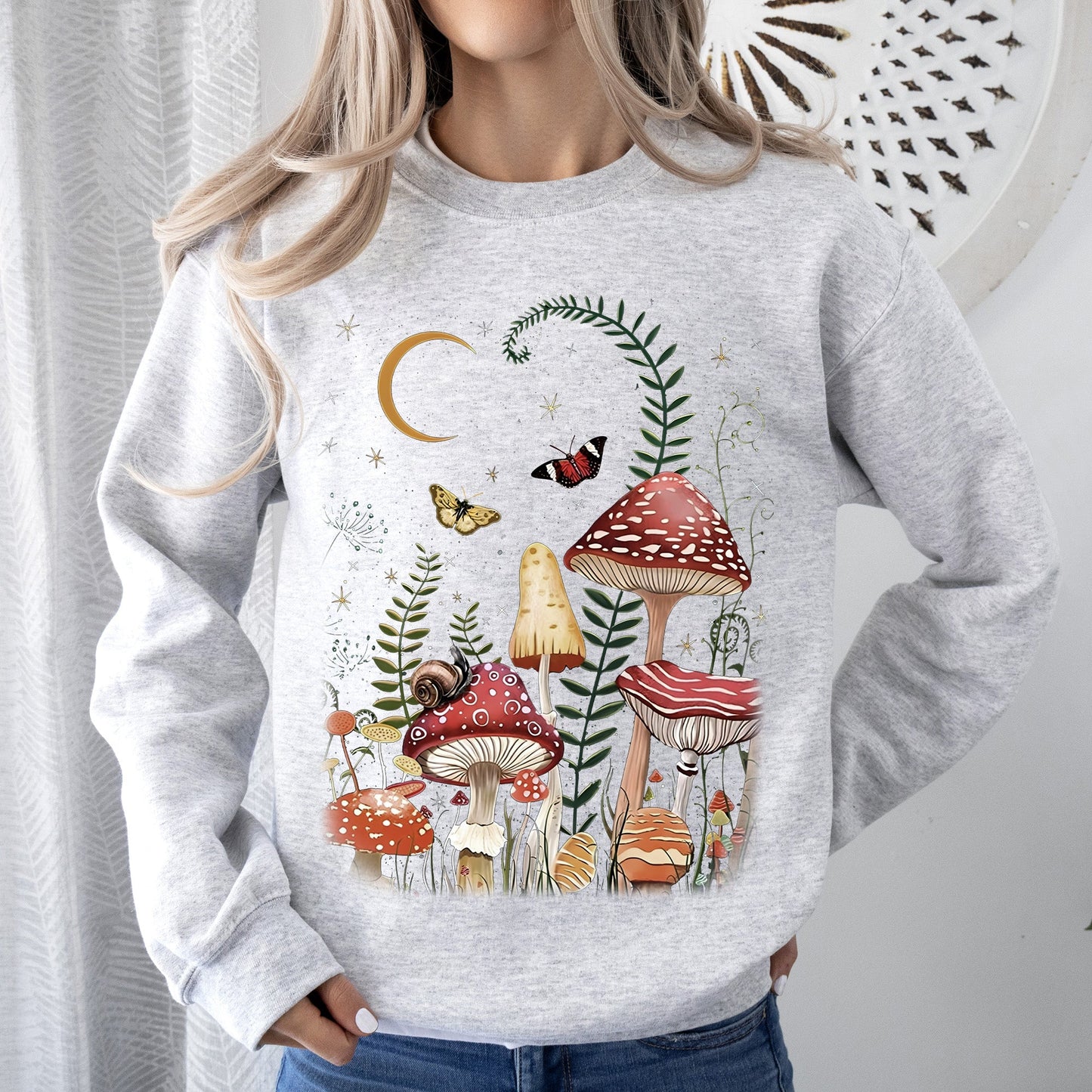 Mystical Mushroom Forest - Sweatshirt