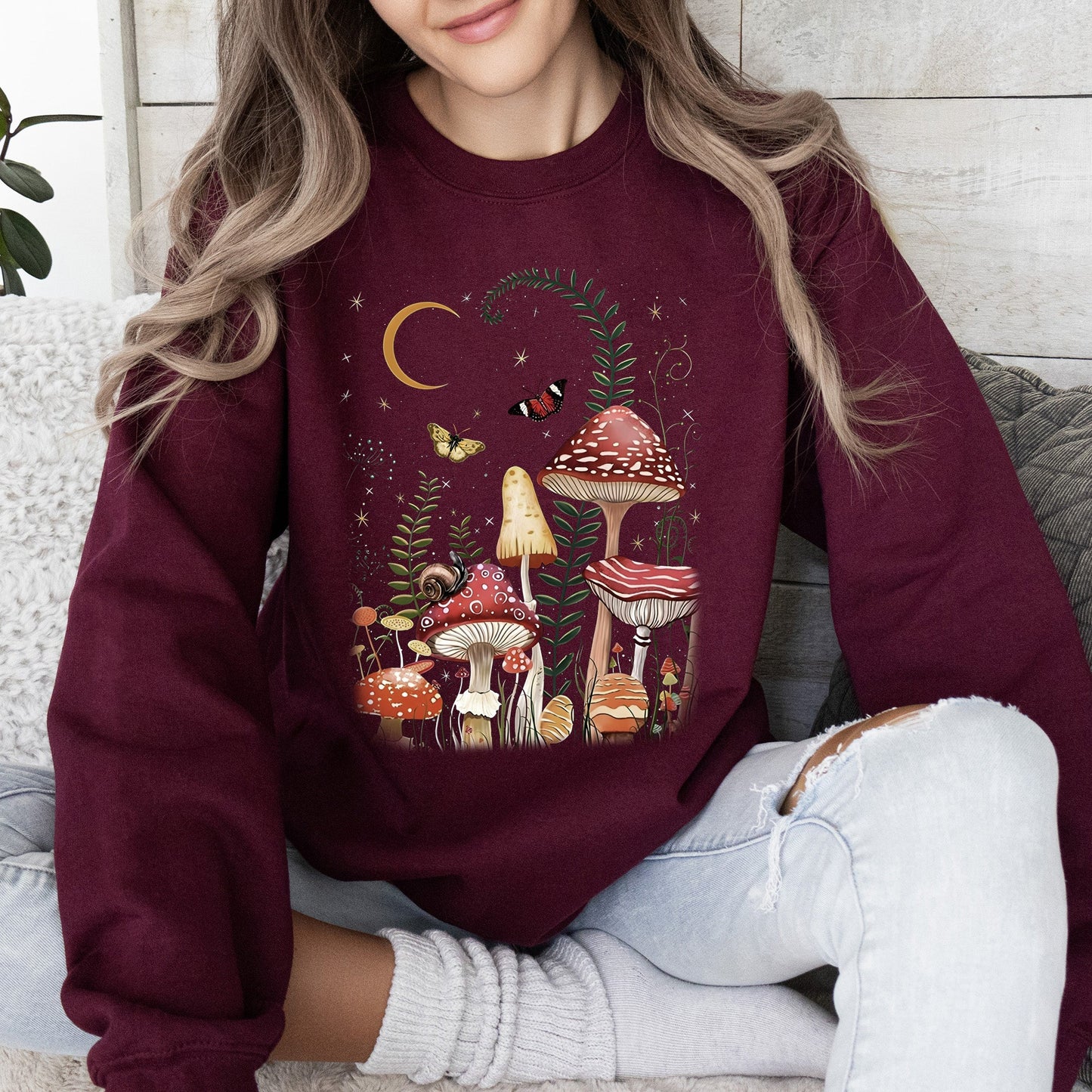 Mystical Mushroom Forest - Sweatshirt