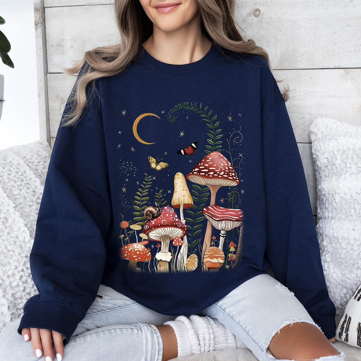 Mystical Mushroom Forest - Sweatshirt