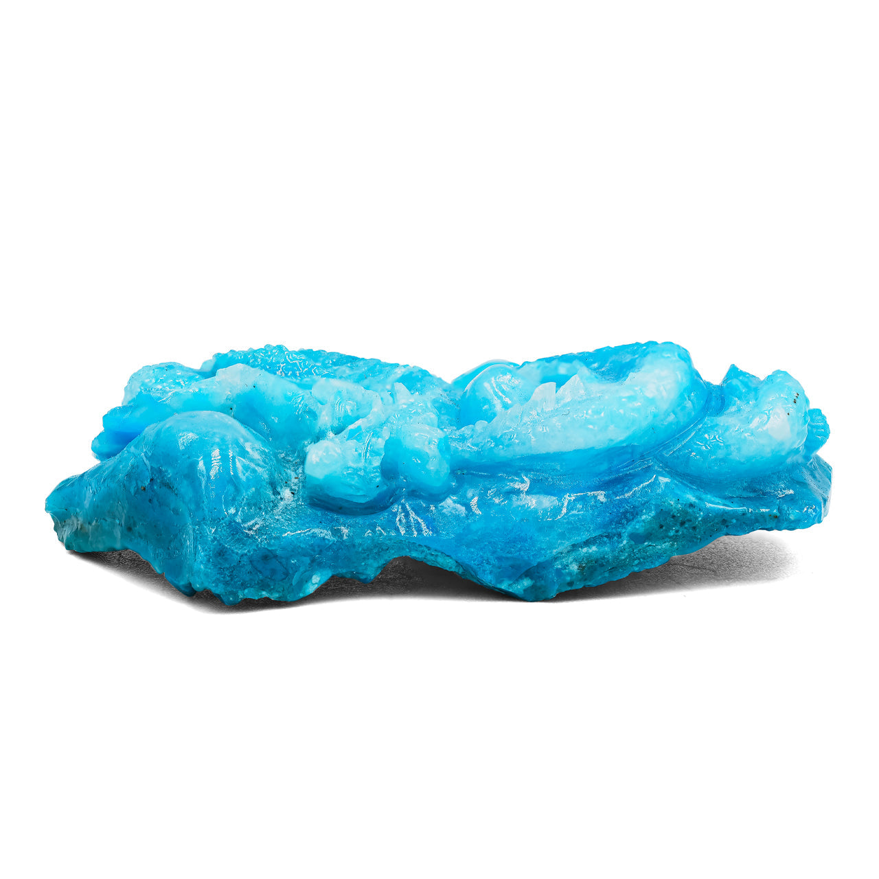 Starborn Hand Carved Peruvian Blue Opal Dragon 161.5 cts - 1 Piece – RP - Regular Price