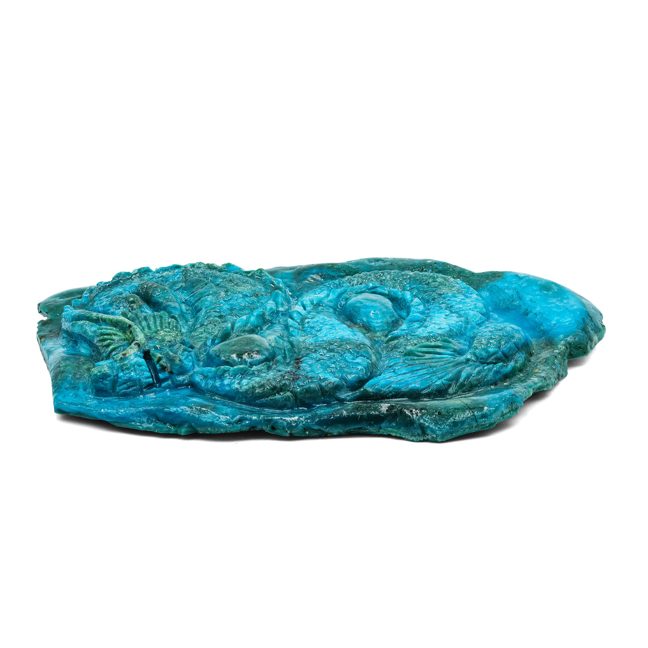 Starborn Hand Carved Peruvian Blue Opal Dragon 156.2 cts - 1 Piece – RP - Regular Price
