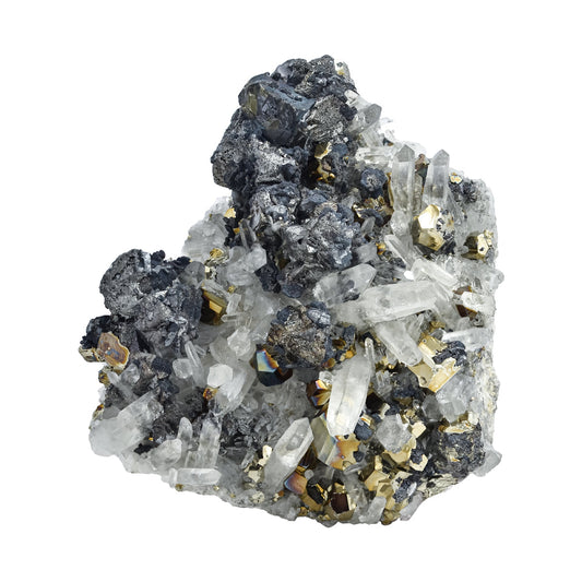 Pyrite in Quartz Crystal Collector's Corner Specimen 1,793 cts - 1 Piece – RP - Regular Price