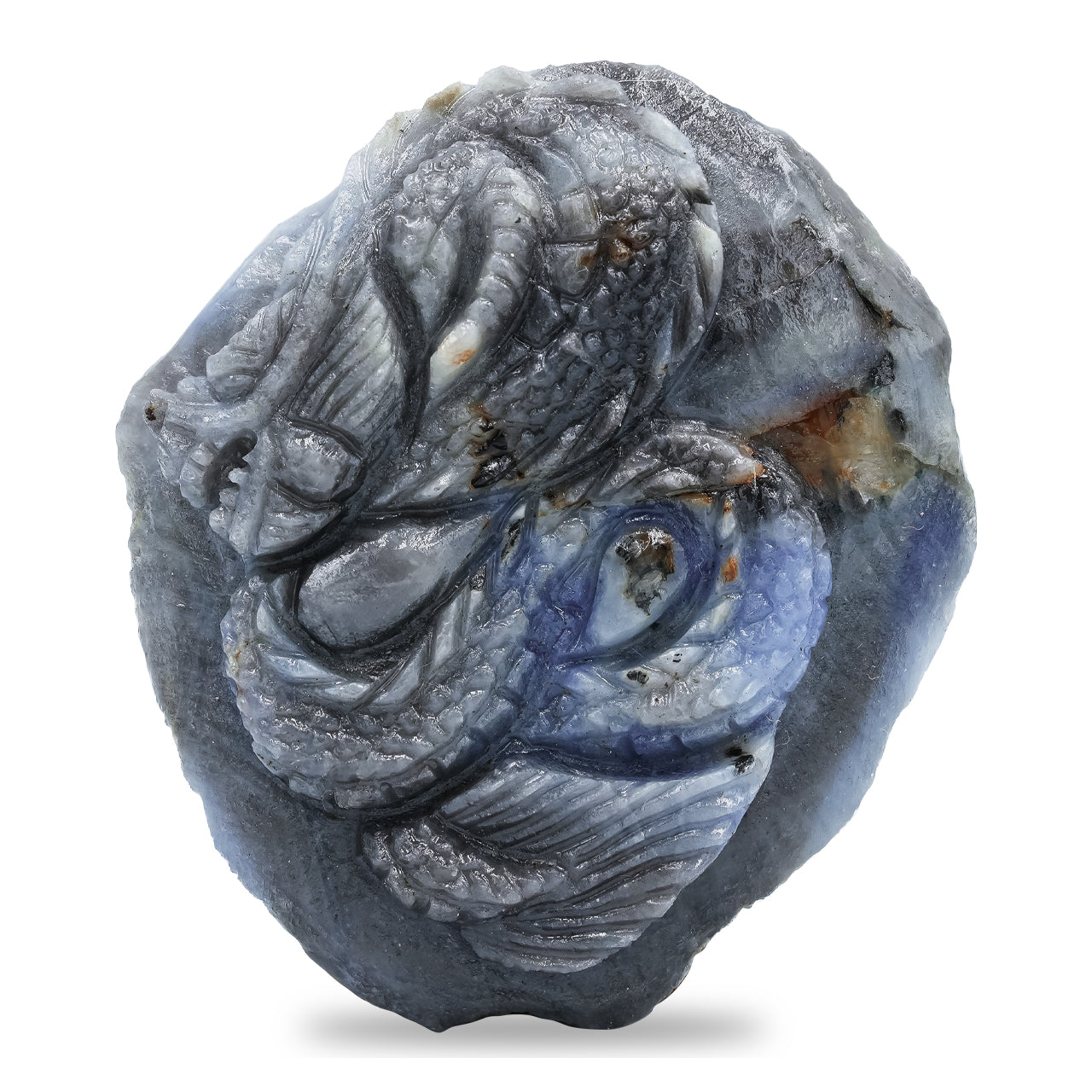Starborn Hand Carved Sapphire Dragon 180.6 cts - 1 piece – RP - Regular Price