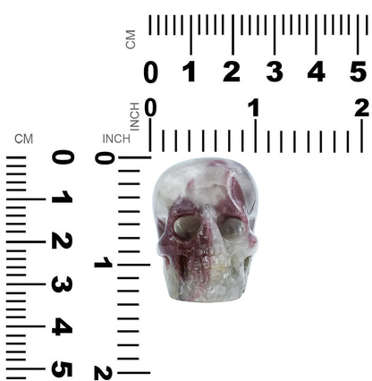 Carved Rubellite Tourmaline from Paraiba Skull 319 cts - 1 piece – RP - Regular Price