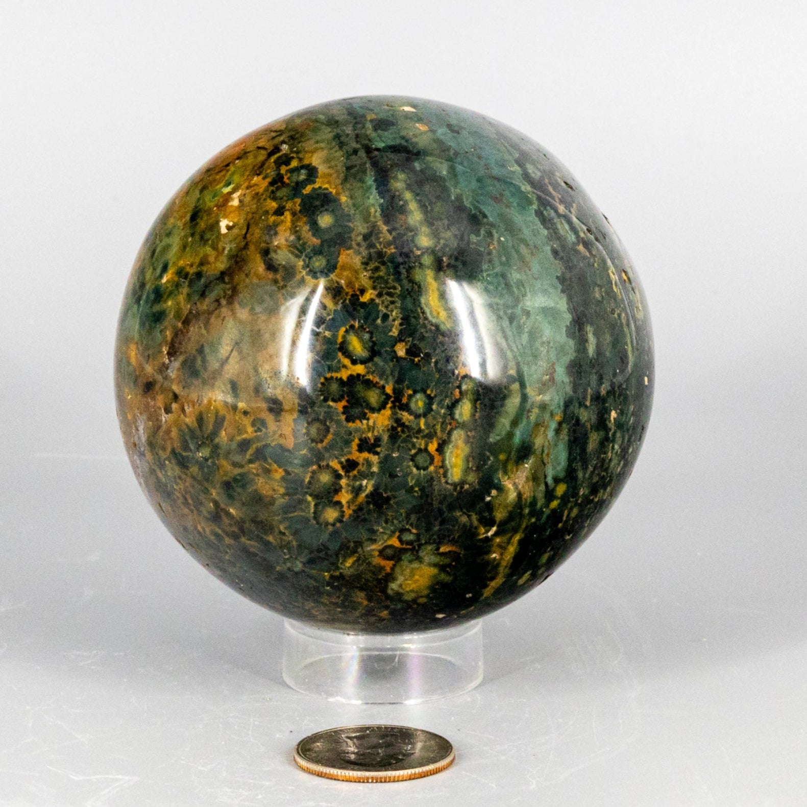 Ocean Jasper Sphere 85mm – Spheres