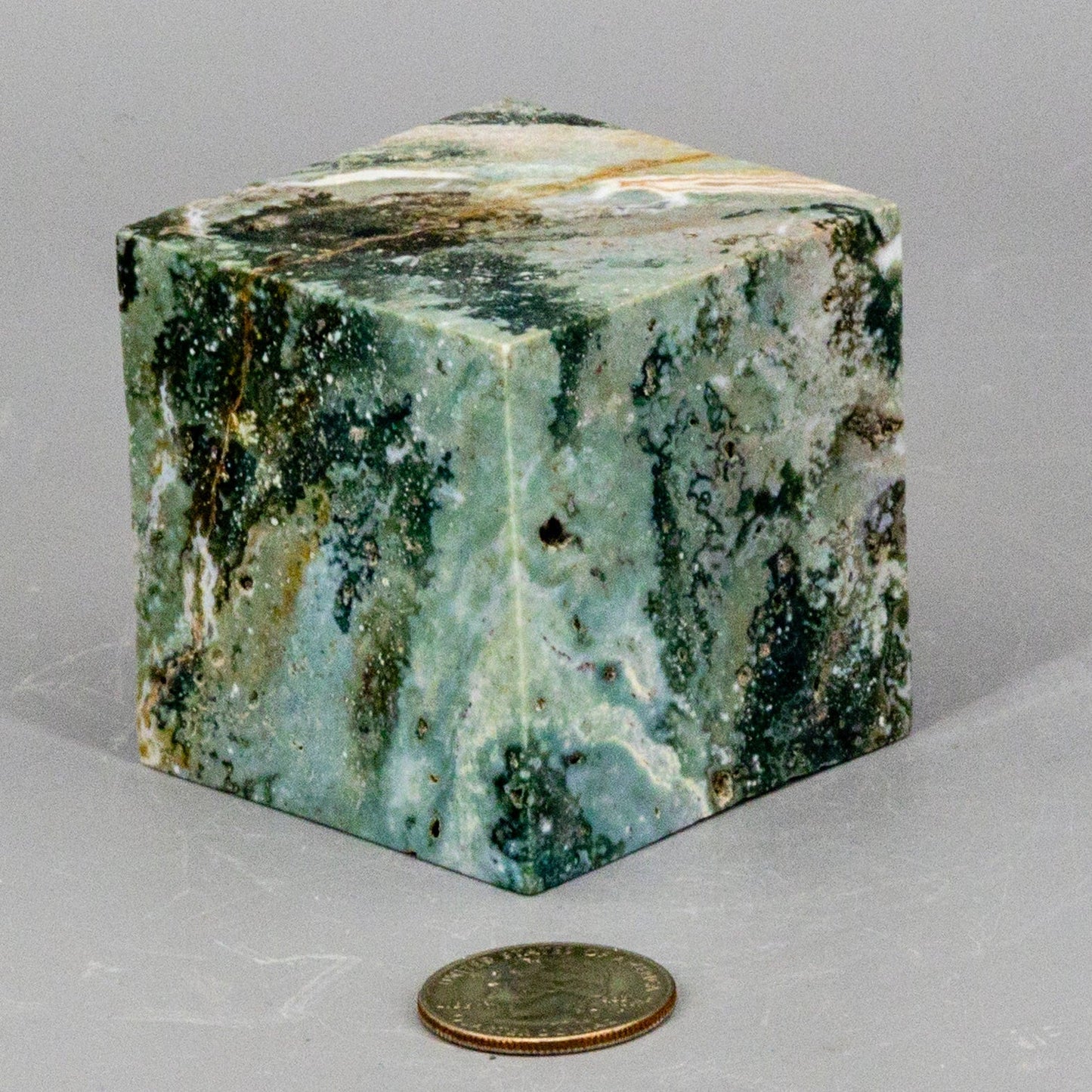 Ocean Jasper Cut Corner Cube – Cubes