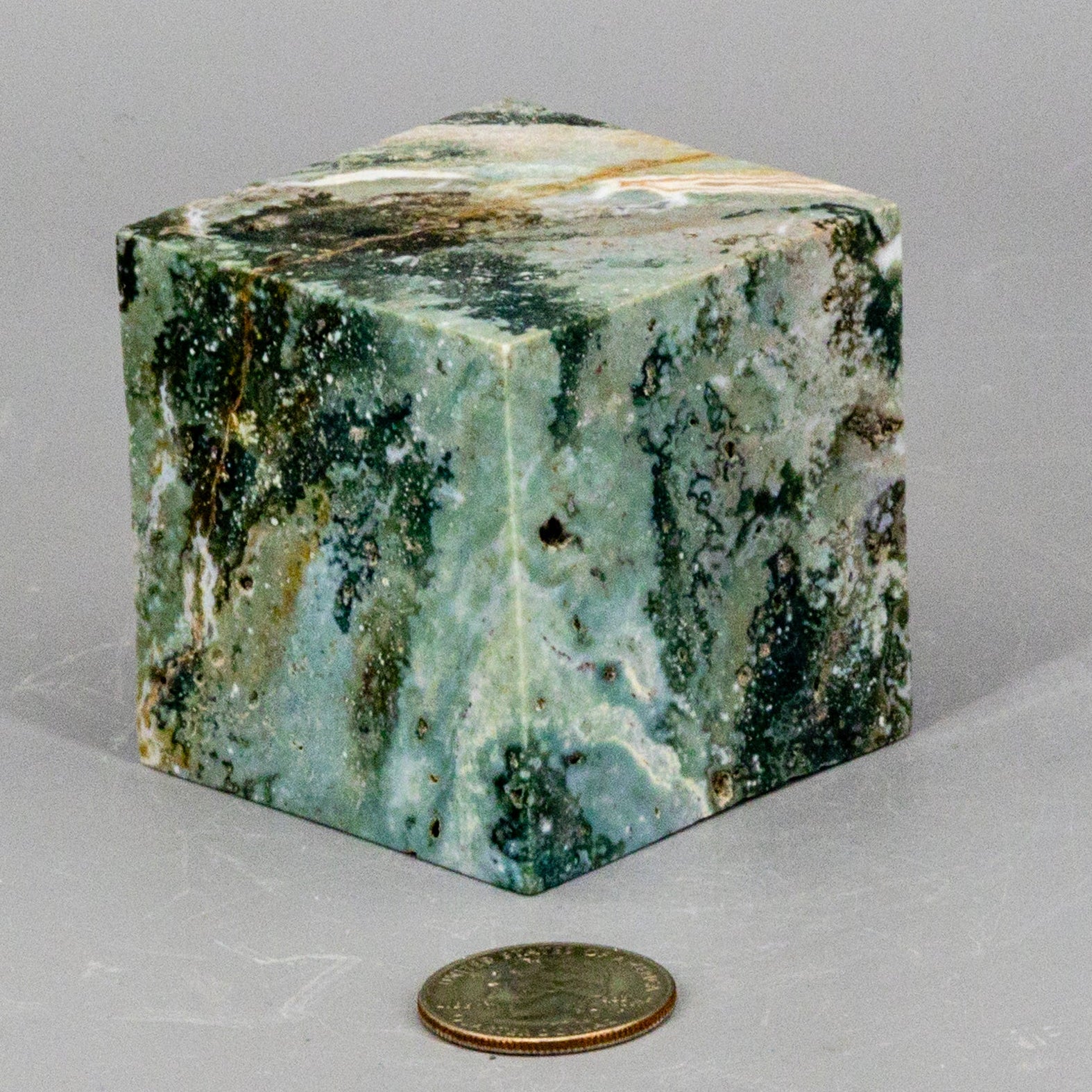 Ocean Jasper Cut Corner Cube – Cubes