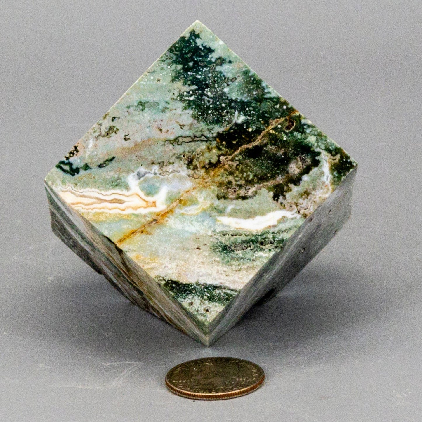 Ocean Jasper Cut Corner Cube – Cubes