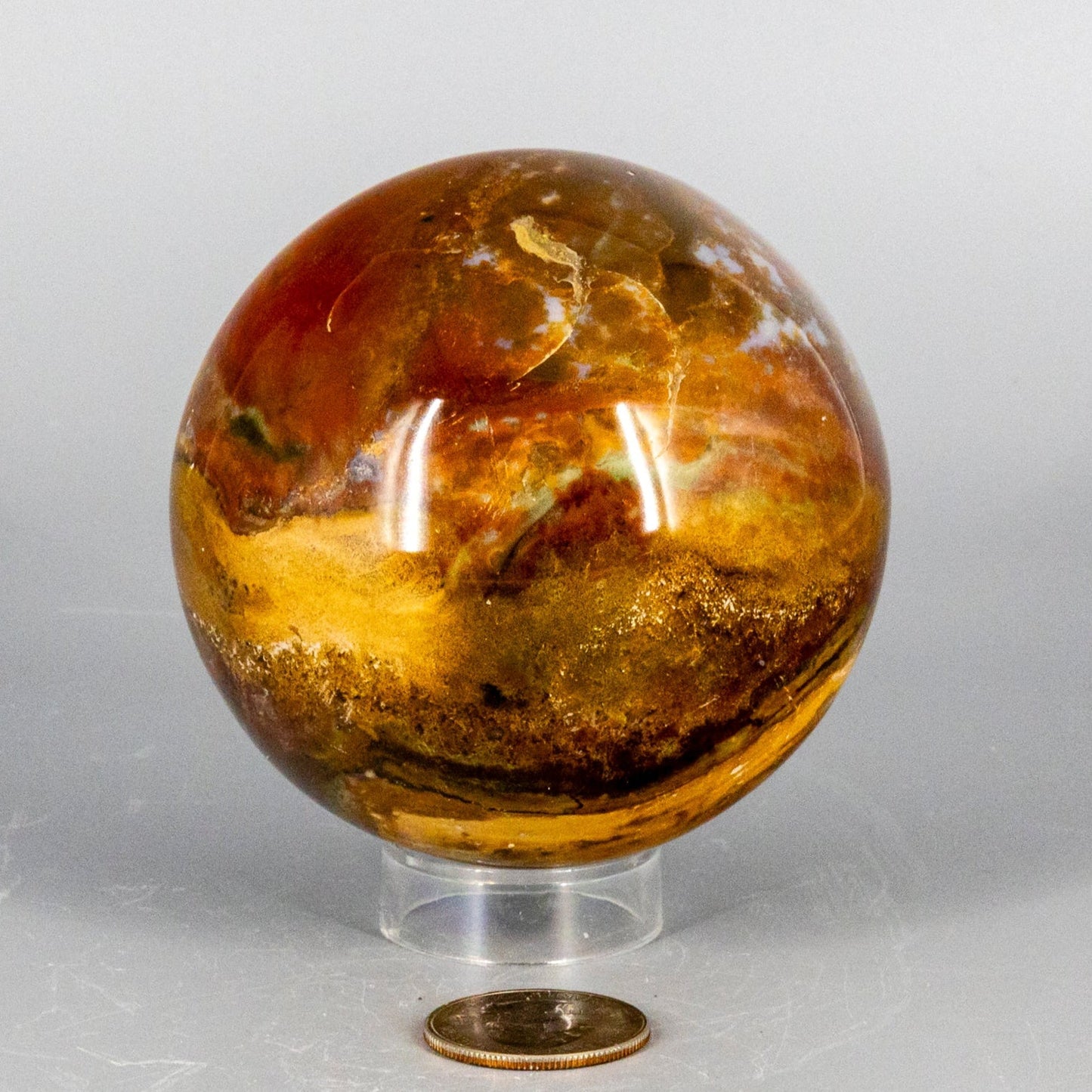 Ocean Jasper Sphere 80mm – Spheres