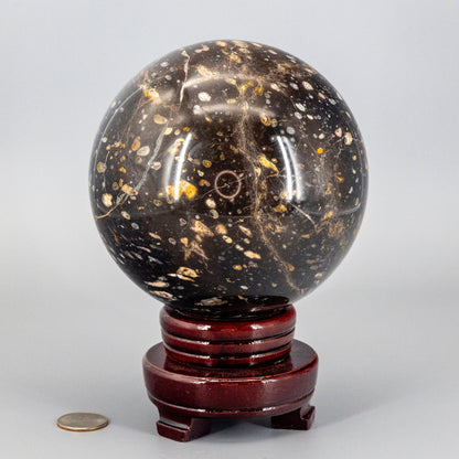 Ocean Jasper "XL" Sphere w/t Stand 140mm – Spheres