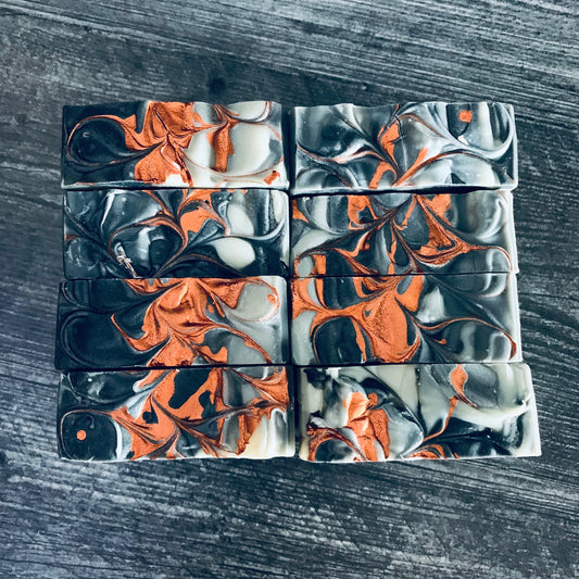 Leather/Cedar/Sandalwood - Handmade Soap