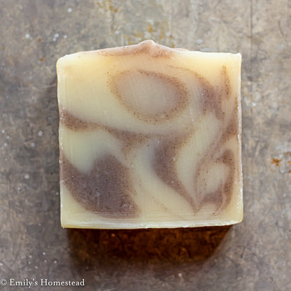 Orange Clove Swirl - Handmade Soap