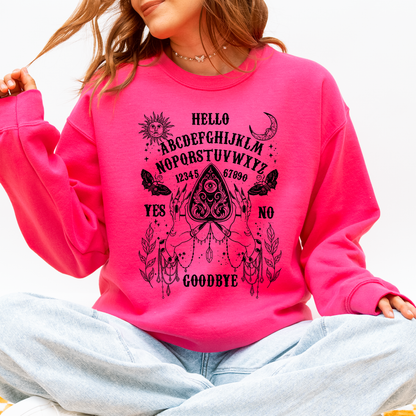 Ouija Board, Spooky, Tarot, Halloween, Witch Sweatshirt