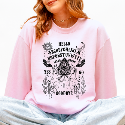 Ouija Board, Spooky, Tarot, Halloween, Witch Sweatshirt