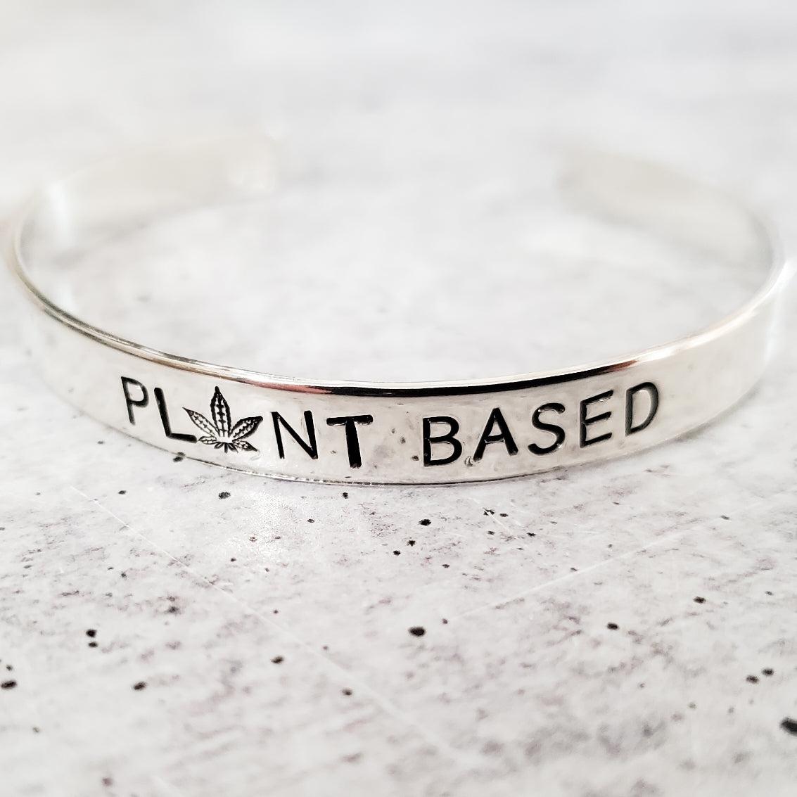 Plant Based Bracelet - Vegan Cannabis Cuff Jewelry – Bracelets