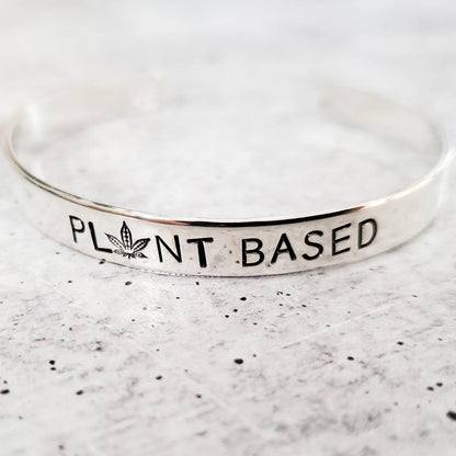 Plant Based Bracelet - Vegan Cannabis Cuff Jewelry – Bracelets
