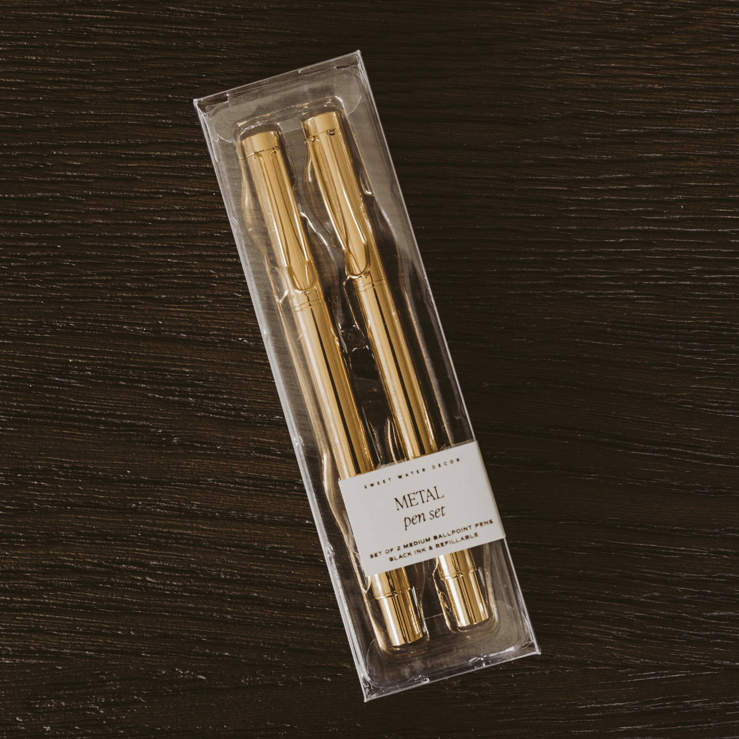 Gold Metal Pen Set – Pens