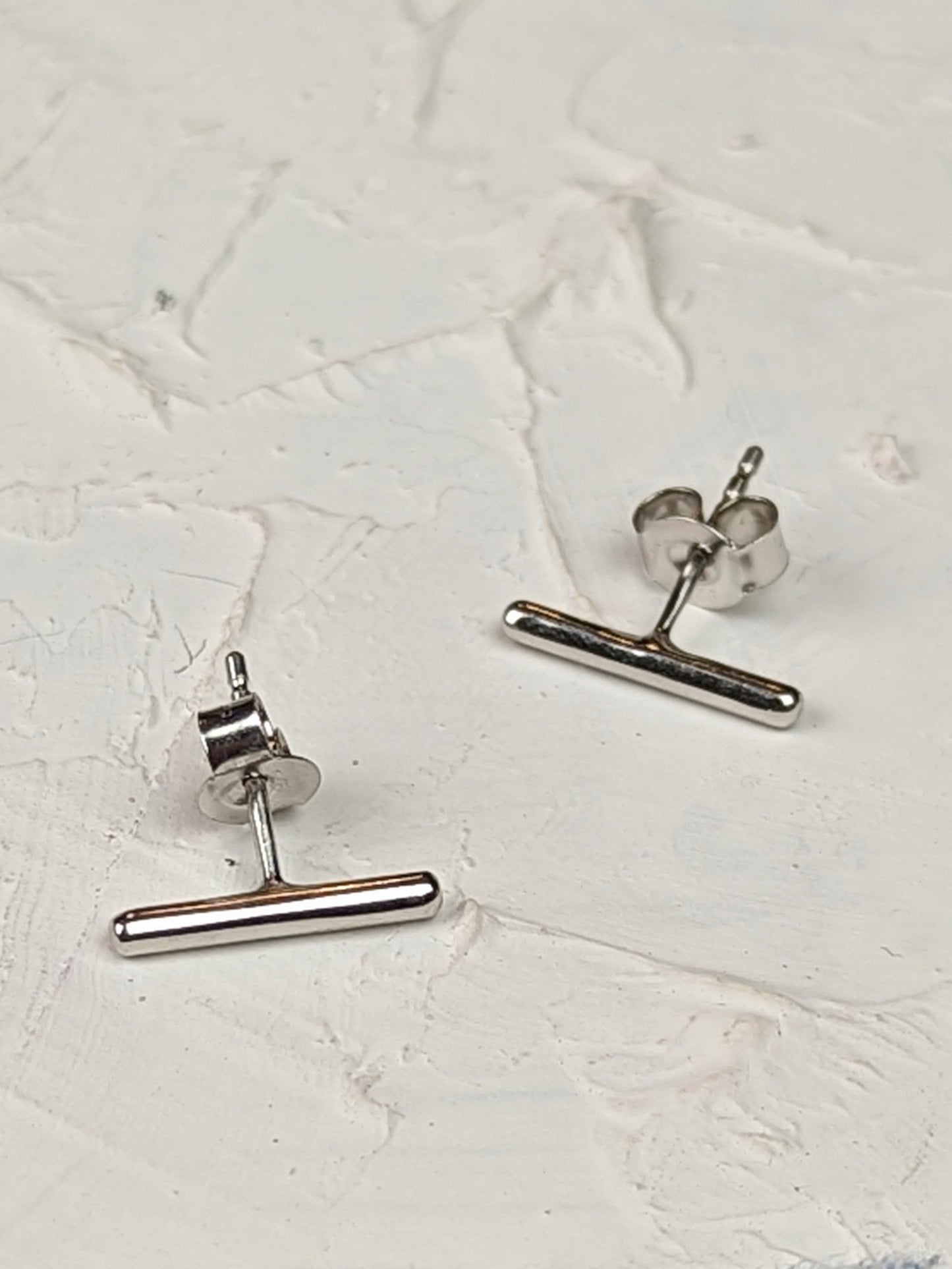 Bar Stud Earrings