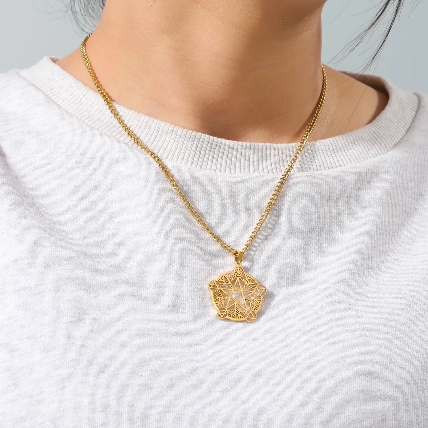 Pentacle Symbols Necklace – necklace