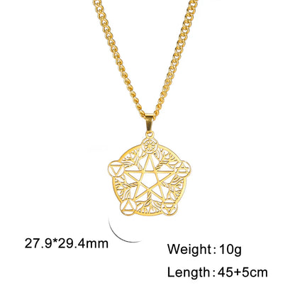 Pentacle Symbols Necklace – necklace