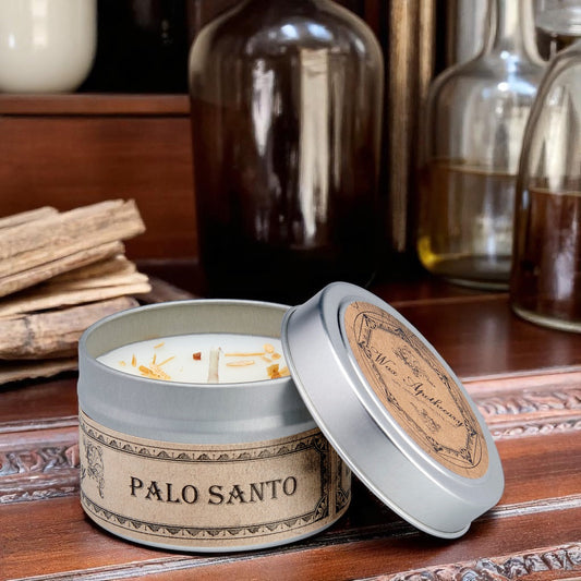 Palo Santo Botanical Candle Travel Tin –