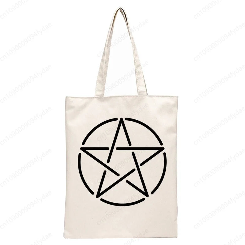 White Witch Tote Bags