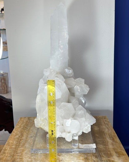 Quartz Cluster with XL Point