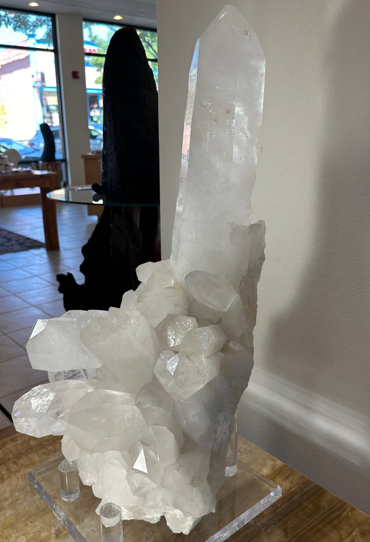 Quartz Cluster with XL Point