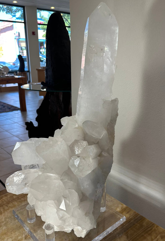 Quartz Cluster with XL Point