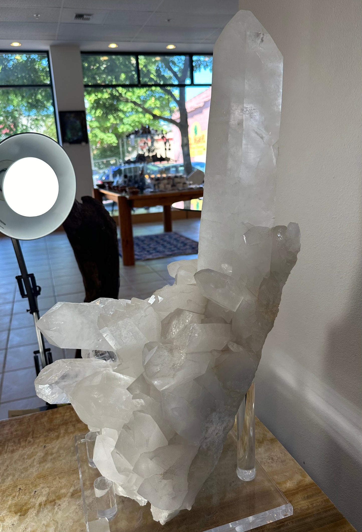 Quartz Cluster with XL Point