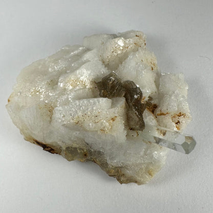 Aquamarine on Albite with Muscovite from Shigar Valley, Skardu, Pakistan