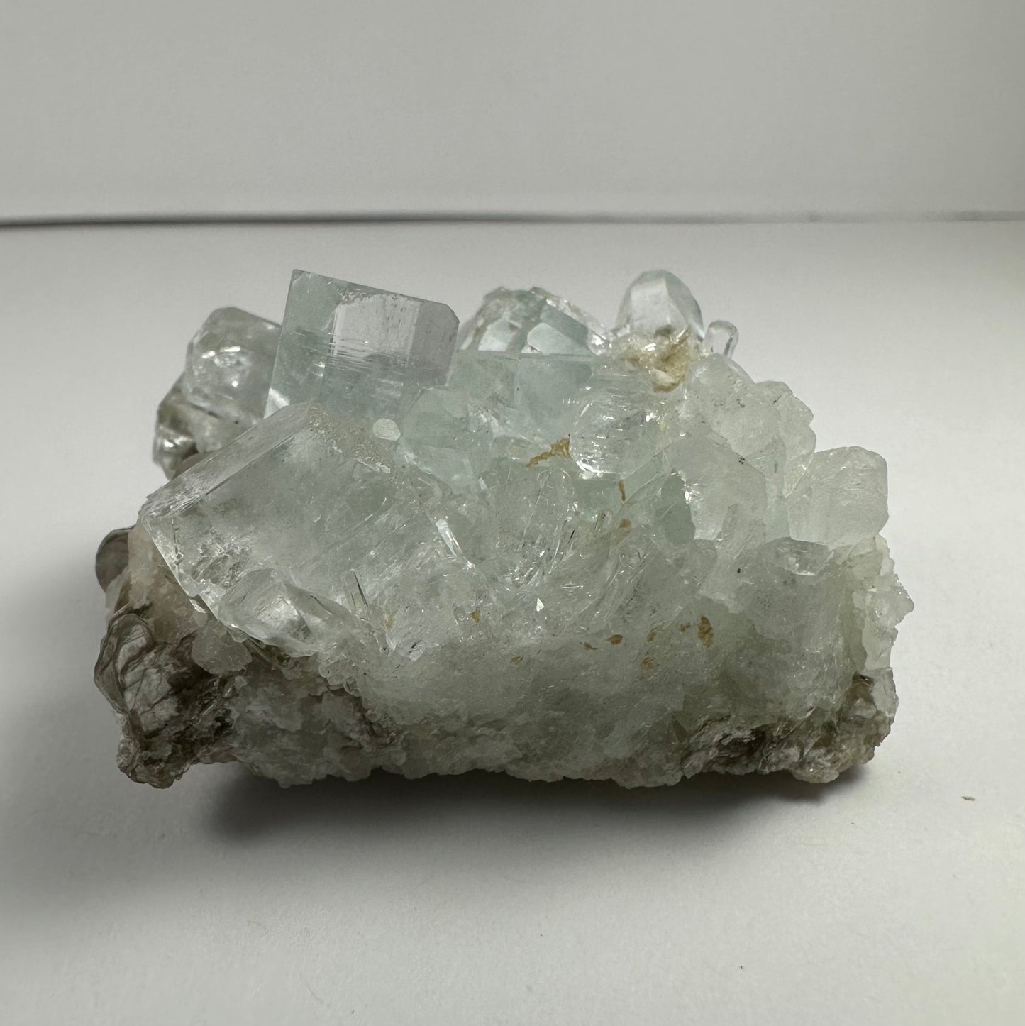 Aquamarine with Muscovite and Albite Shigar Valley, Skardu, Pakistan – Minerals
