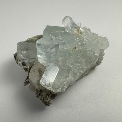 Aquamarine with Muscovite and Albite Shigar Valley, Skardu, Pakistan – Minerals
