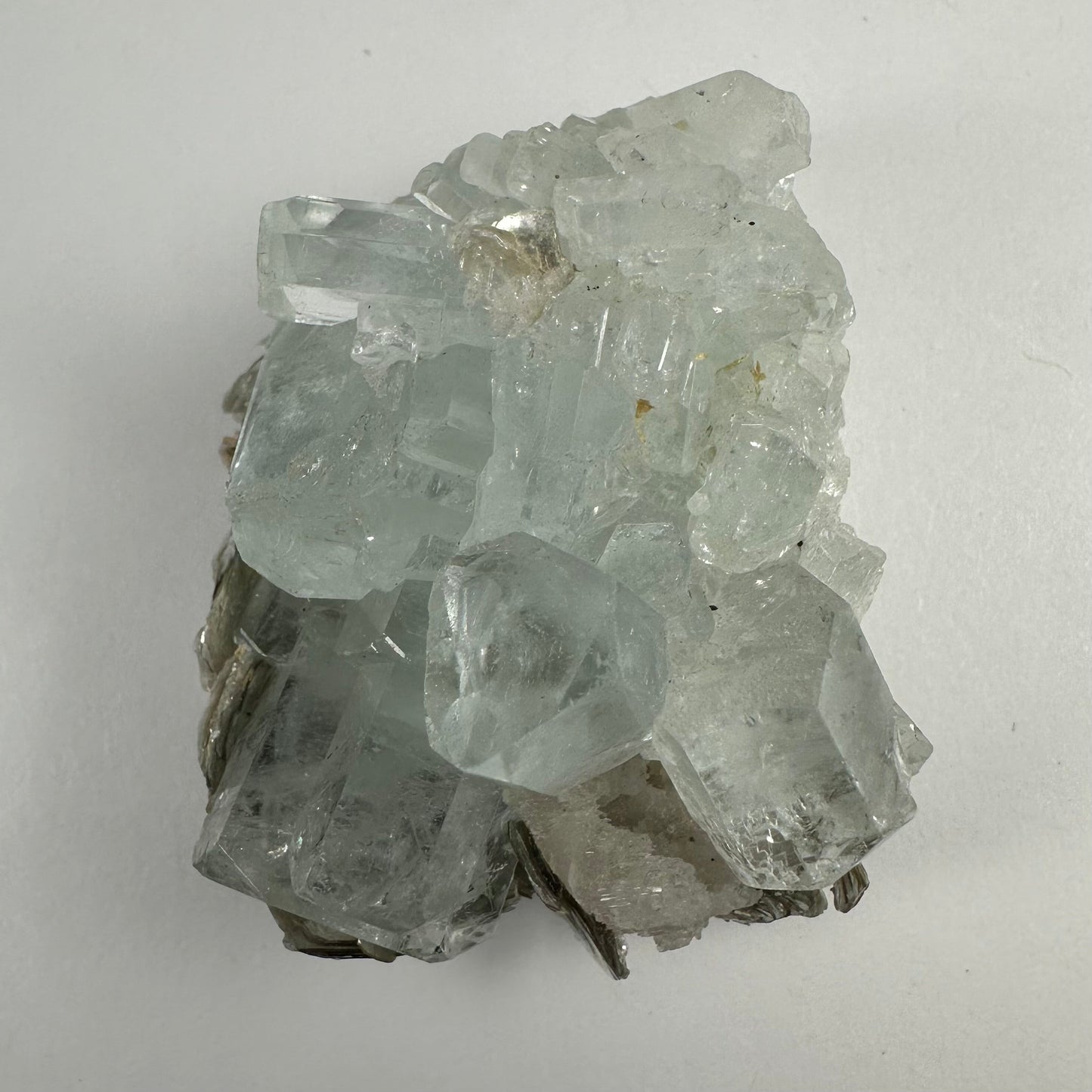 Aquamarine with Muscovite and Albite Shigar Valley, Skardu, Pakistan – Minerals