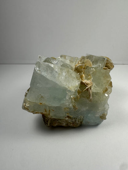 Aquamarine with Muscovite Shigar Valley, Skardu, Pakstan – Minerals