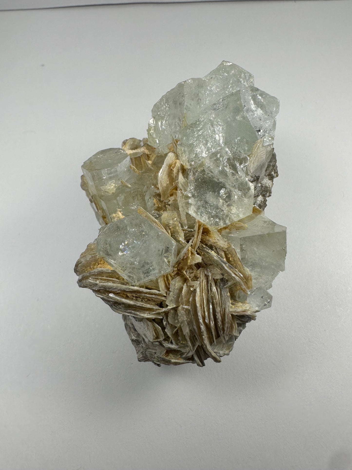 Aquamarine with Muscovite Shigar Valley, Skardu, Pakstan – Minerals