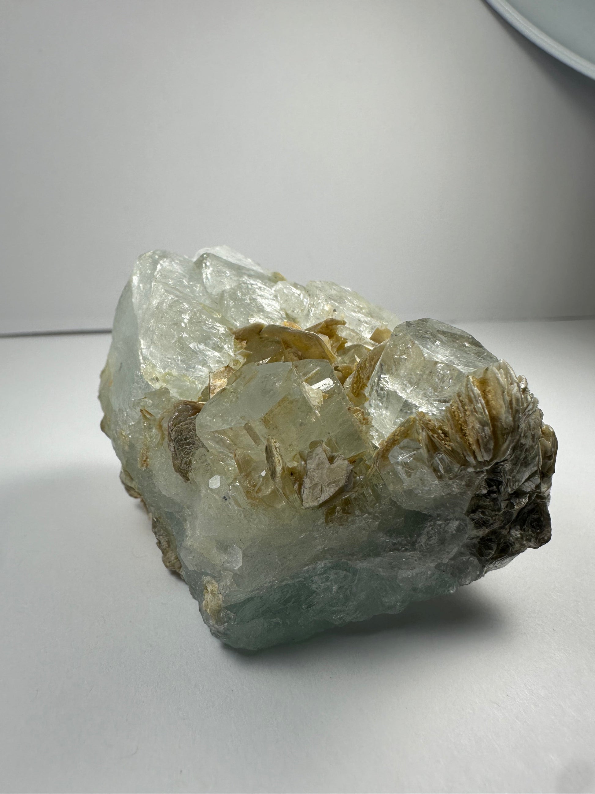 Aquamarine with Muscovite Shigar Valley, Skardu, Pakstan – Minerals