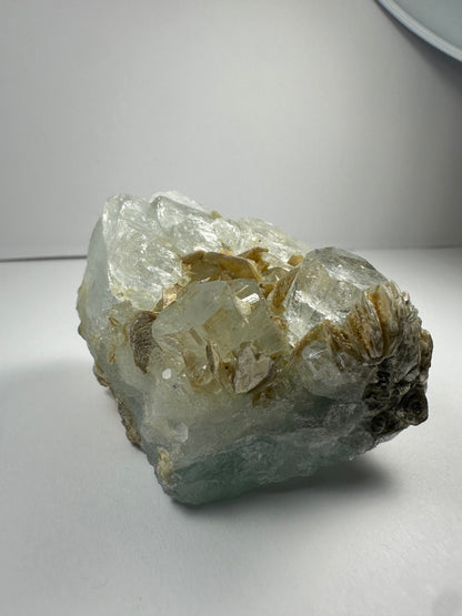 Aquamarine with Muscovite Shigar Valley, Skardu, Pakstan – Minerals