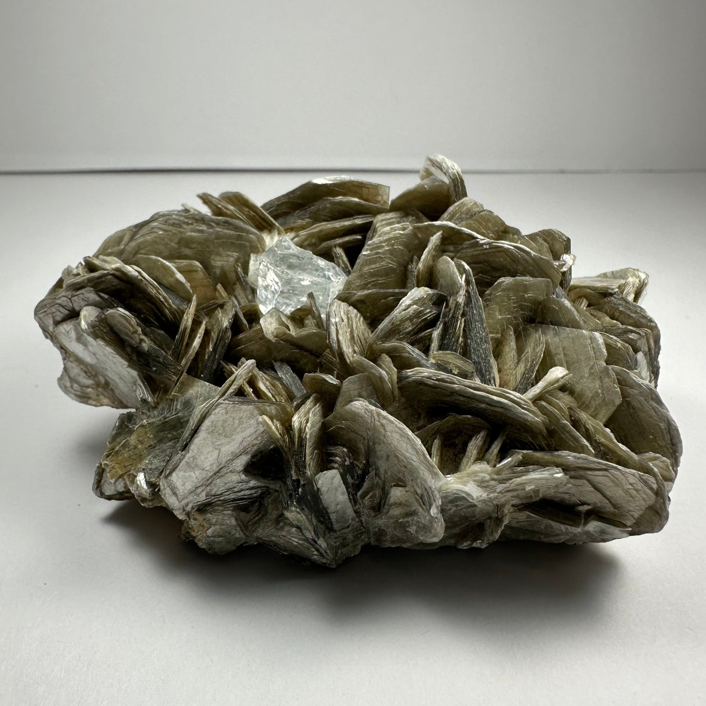 Aquamarine with Muscovite on Matrix from Shigar Valley, Skardu, Pakistan