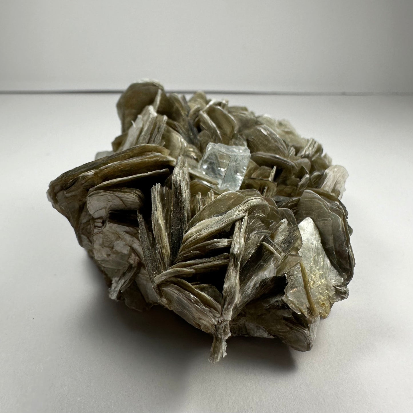 Aquamarine with Muscovite on Matrix from Shigar Valley, Skardu, Pakistan