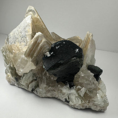 Blue Indicolite Tourmaline on Matrix from Nuristan, Afghanistan