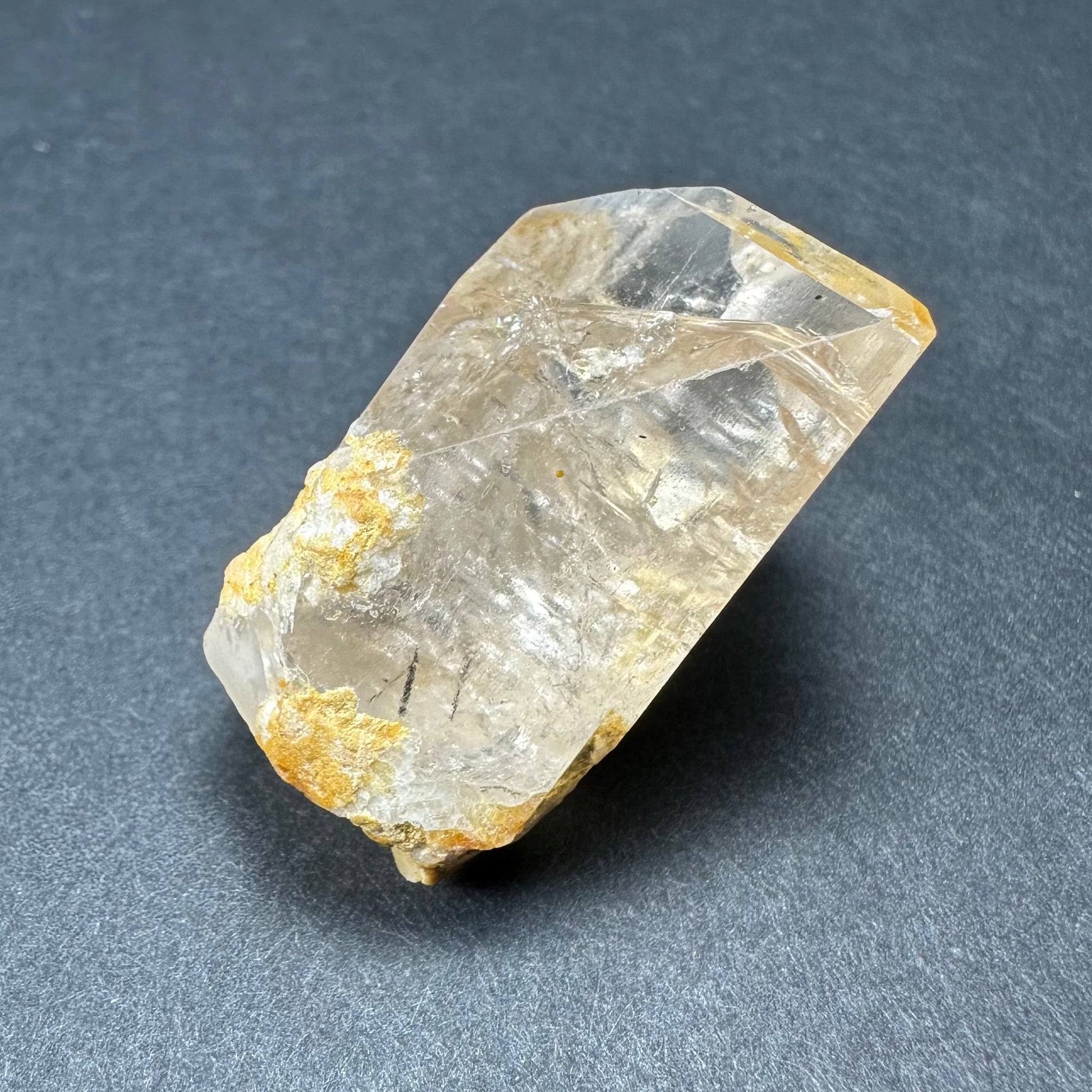 Golden Topaz Crystal from Shigar Valley, Skardu, Pakistan – Minerals