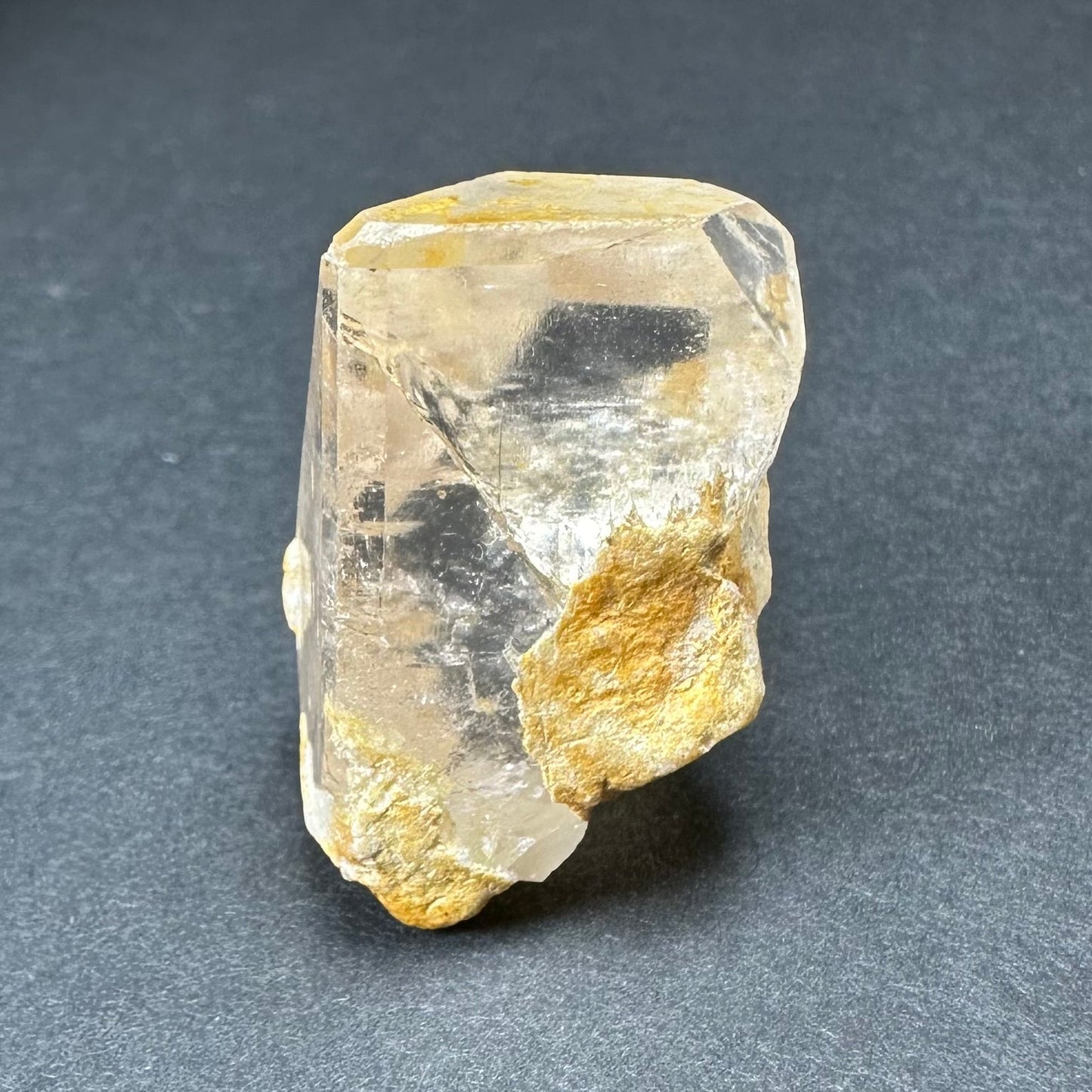 Golden Topaz Crystal from Shigar Valley, Skardu, Pakistan – Minerals