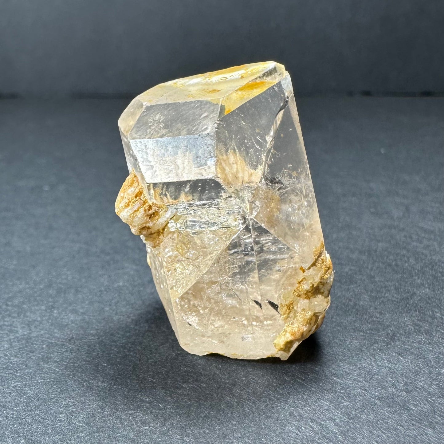 Golden Topaz Crystal from Shigar Valley, Skardu, Pakistan – Minerals
