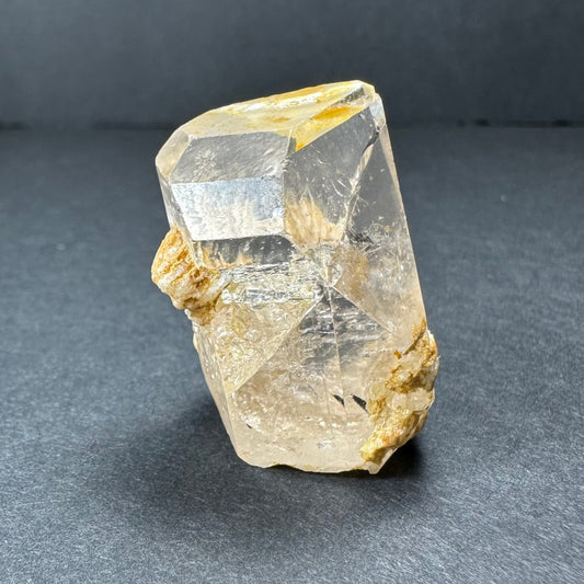 Golden Topaz Crystal from Shigar Valley, Skardu, Pakistan – Minerals